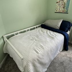 White Twin Bed Frame