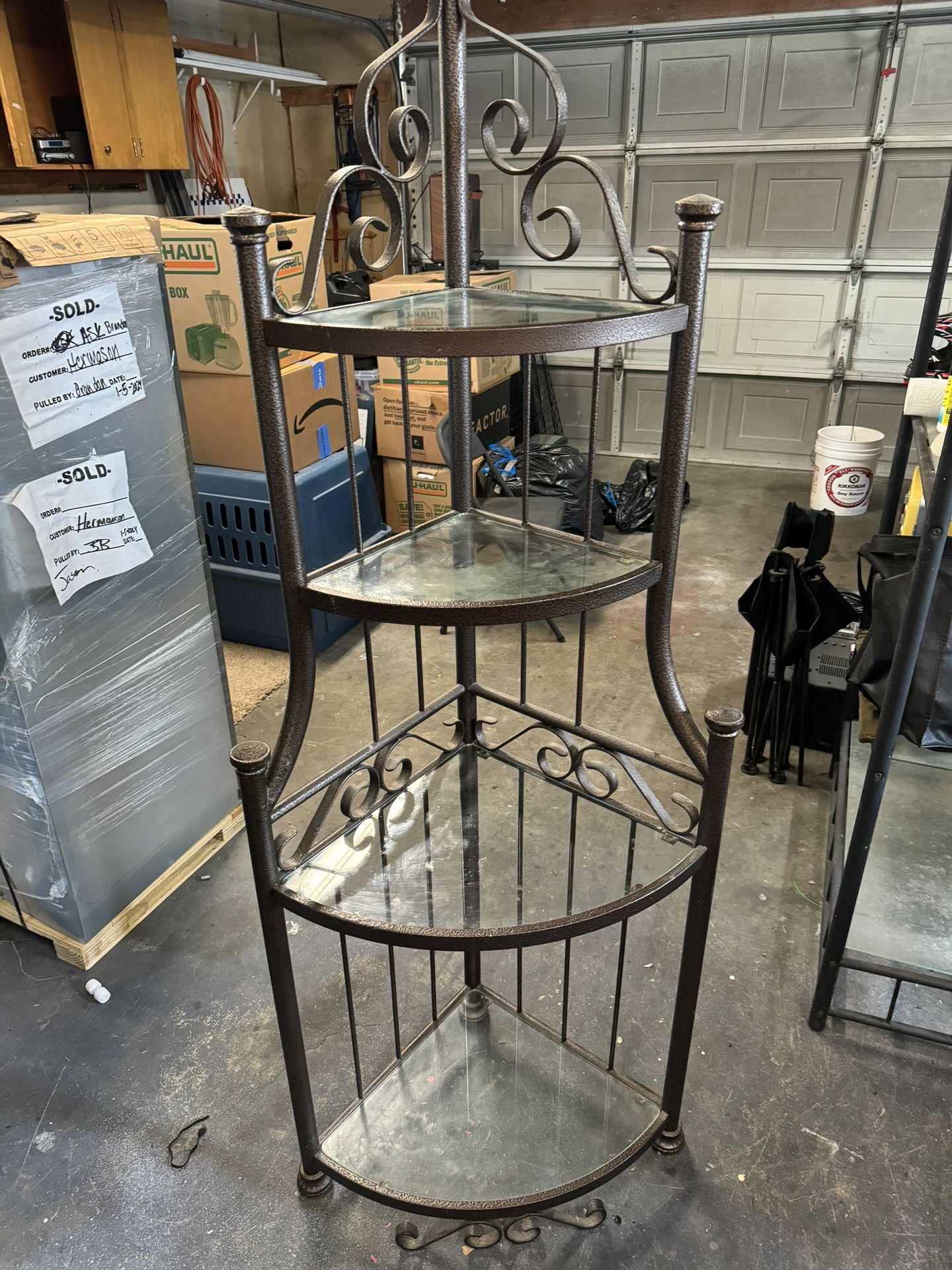 Bronze Corner Shelf