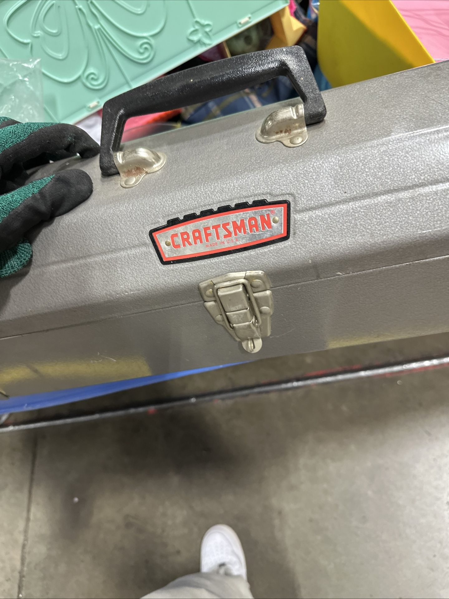 Vintage Craftsman Toolbox