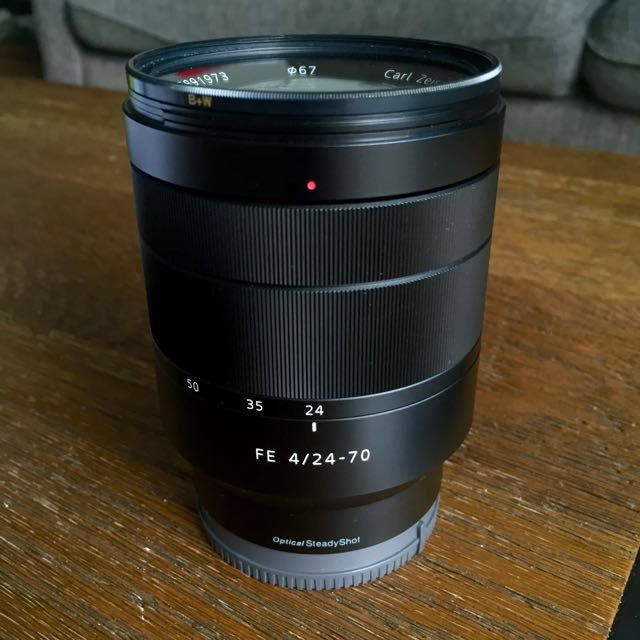 Sony 24-70mm F4 zoom lens