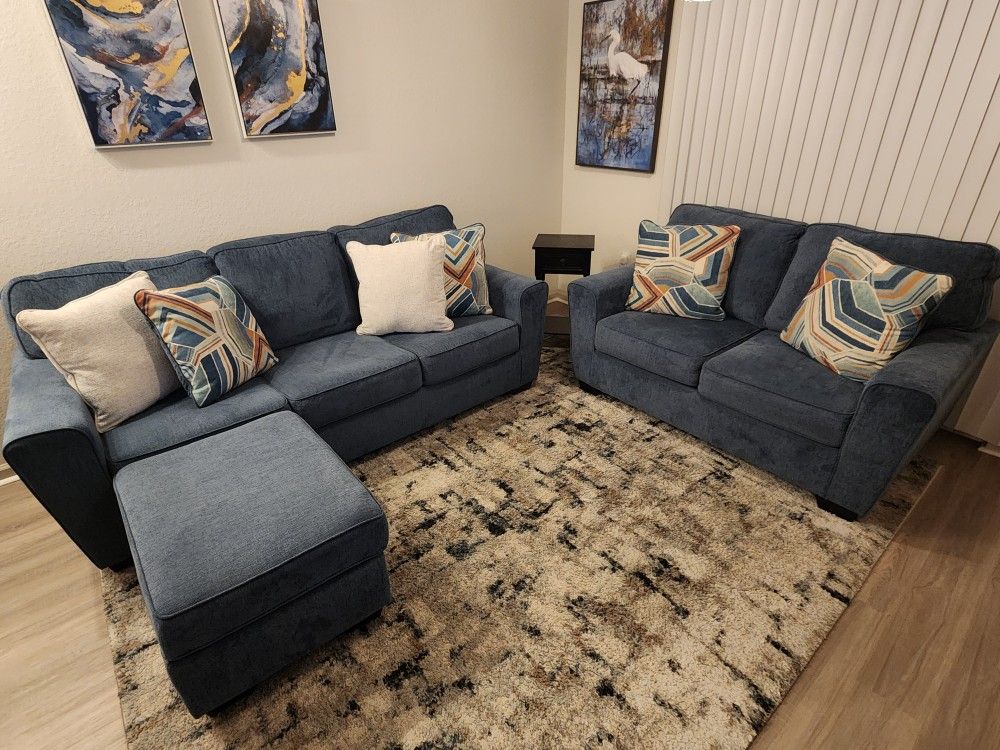 3 Pieces Couch with Sleeper