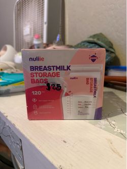 Milk storage bags