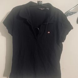 Polo Ralph Lauren Xl Womans Shirt Top Black