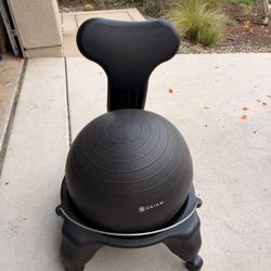 Gaiam Balance Ball Chair - Excellent Condition