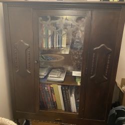 Antique Bookcase / China Cabinet 