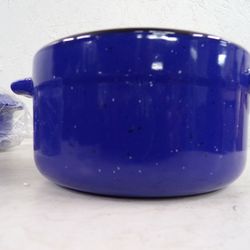 4 Pieces Blue Pot