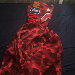 Red Bape Hoodie 