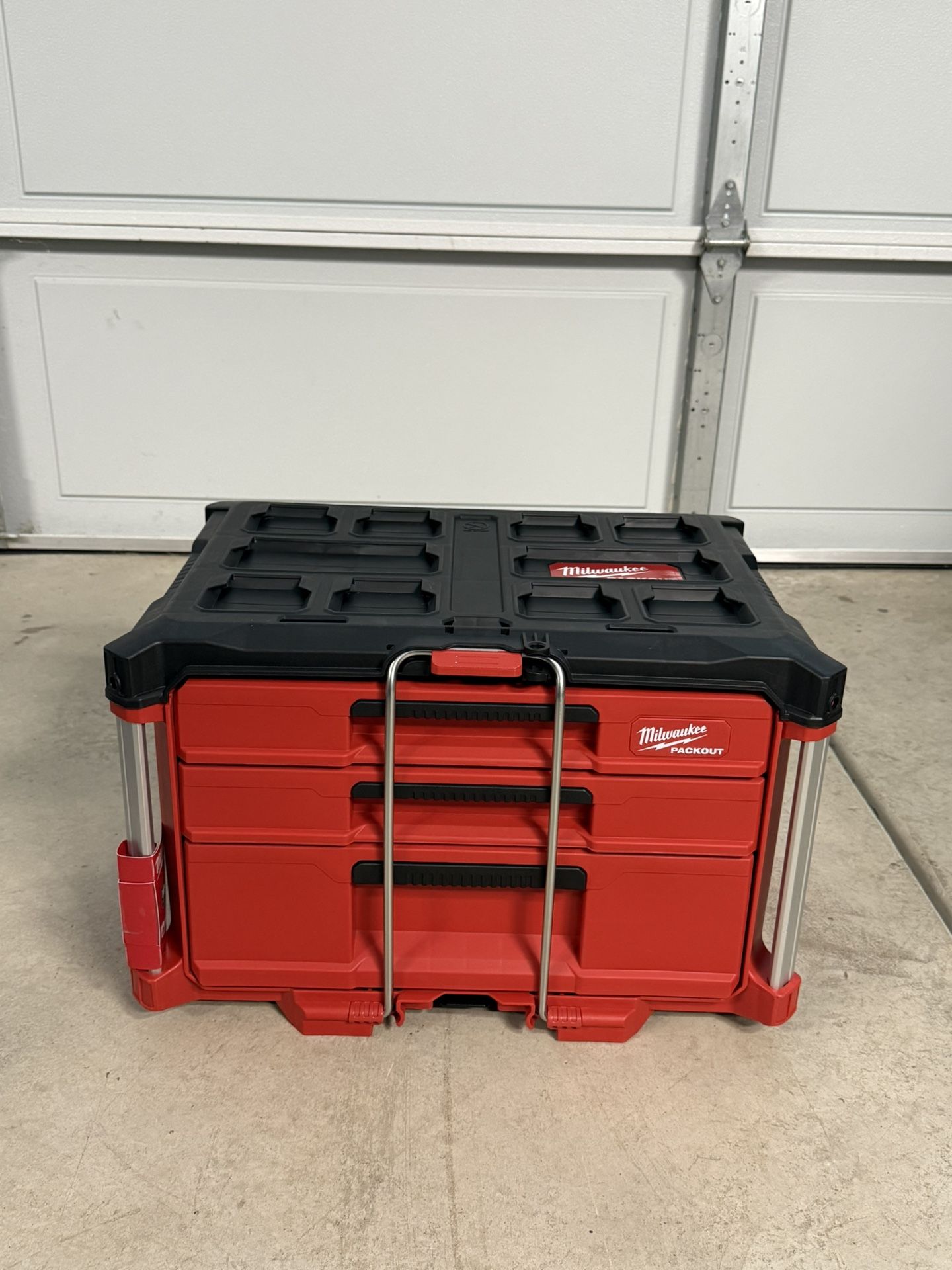 PACKOUT 22 in. Modular 3-Drawer Multi Drawer Tool Box with Metal Reinforced Corners and 50 lbs. Capacity