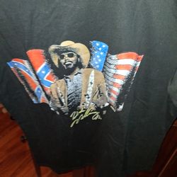 Hank Williams Jr. Men's Sz LG Tees, NEW