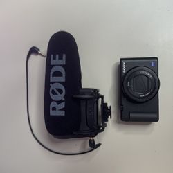 Sony ZV-1 Vlog Camera With Rode Videomic Pro+