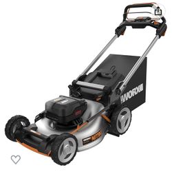 WORX Nitro WG753 40V Power Share PRO 21" Cordless Self-Propelled Lawn Mower (Batteries & Charger Included)