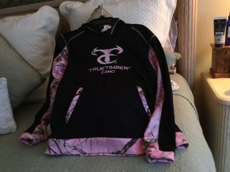Hooded Sweatshirt True Timber Camo Size Large $10.. Yonkers 10710