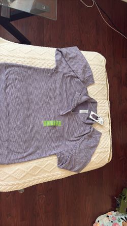STRIATED PEACHED PLUSH 1/4 ZIP PULLOVER