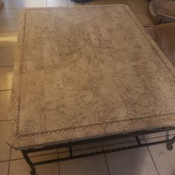 Marble Style Coffee Table 