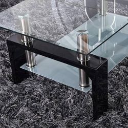 Rectangle Glass Coffee Table