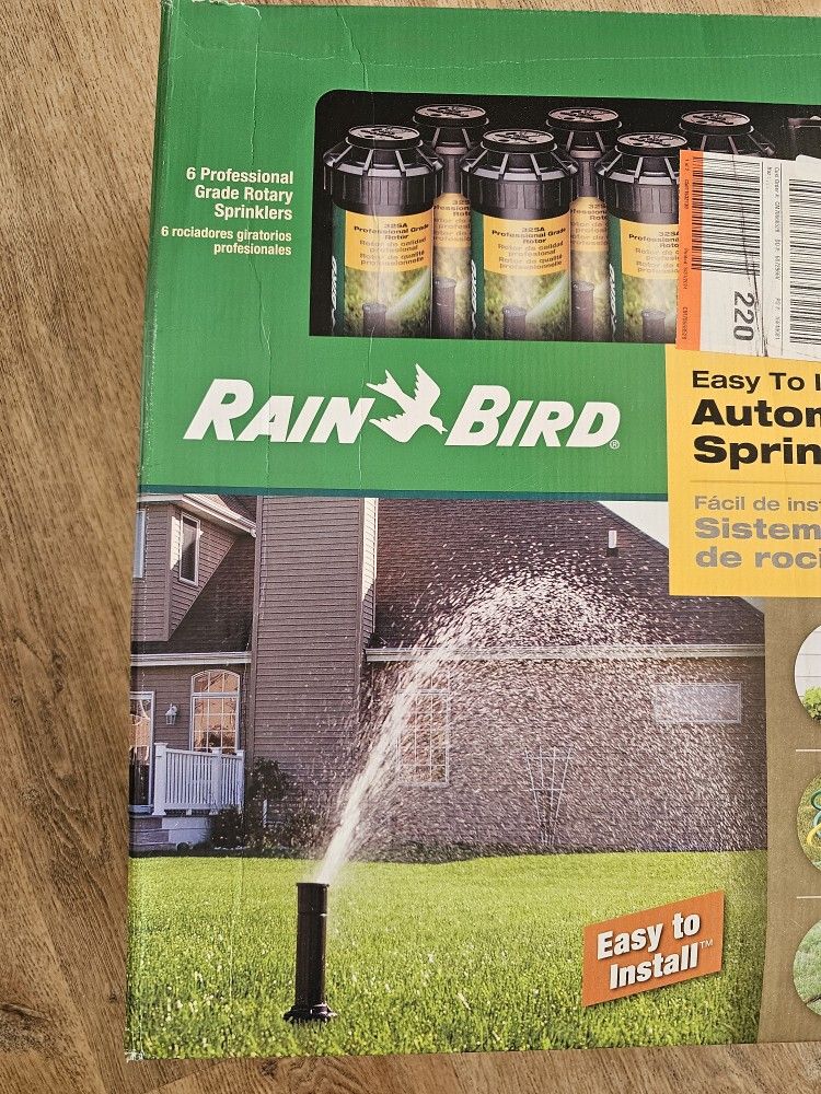 Rain Bird Automatic Sprinkler System 