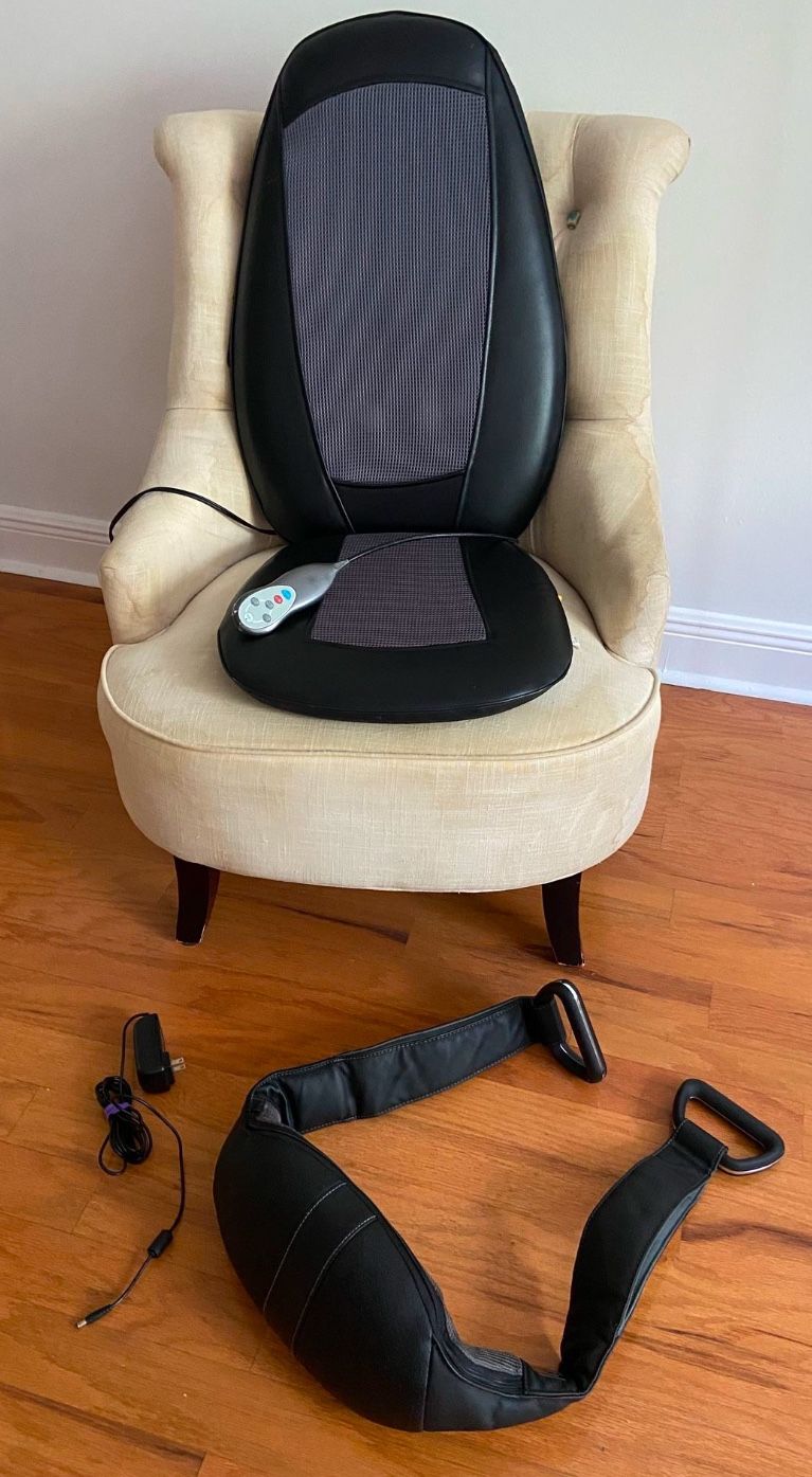 Neck And Back Massager With Remotes Both For $10