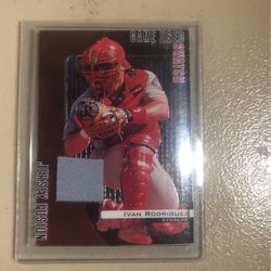 This Card Is Out Of Jersey fusion Ivan Rodriguez