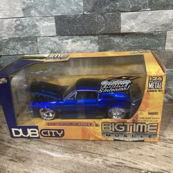 Jada Toys Big Time Muscle Dub City 1967 Shelby GT-500KR 1:24 Die Cast Metal