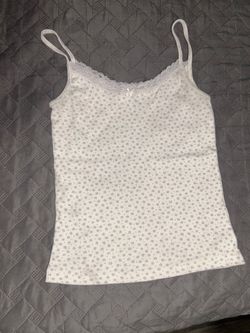 White tank top