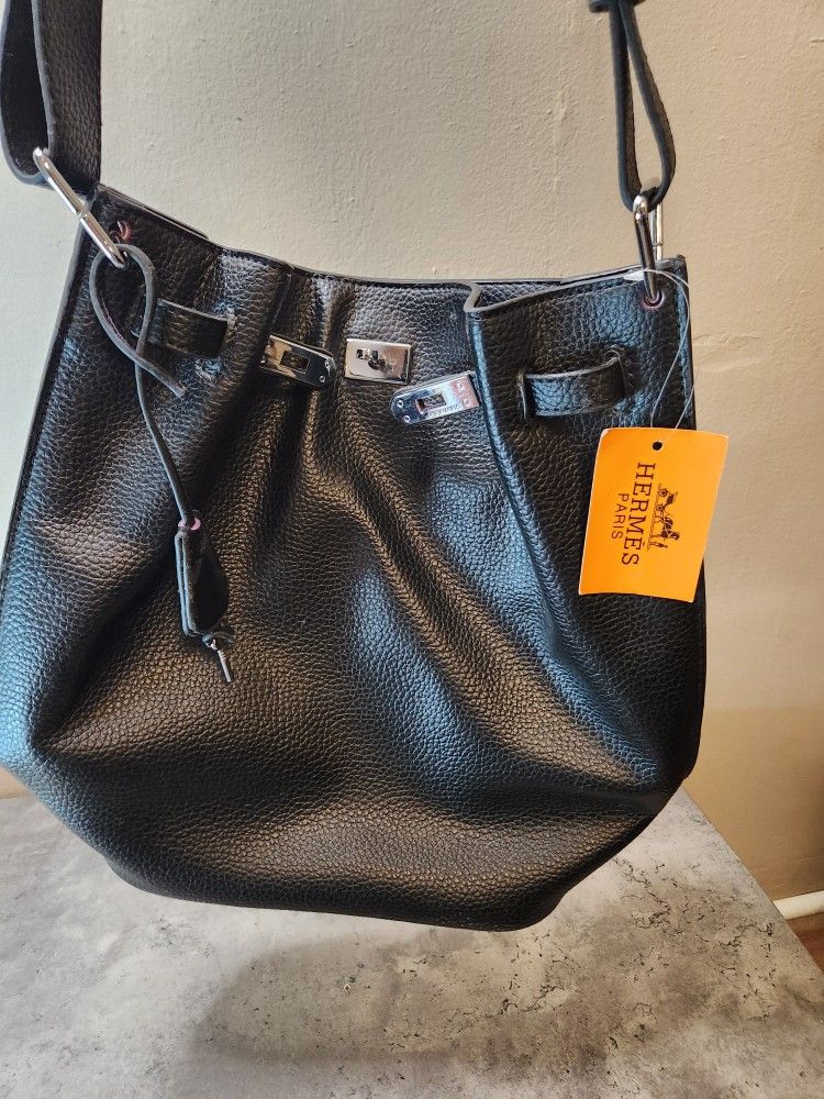 Hermes Paris Hobo Bag With Authenticity