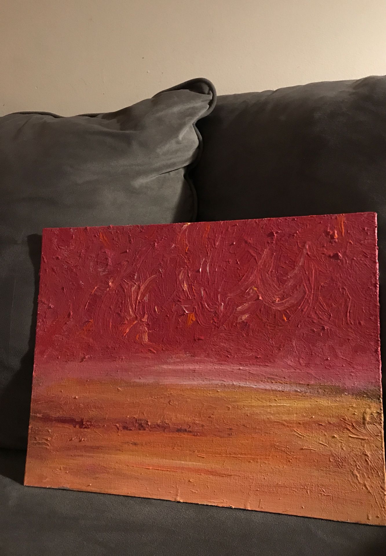 Original painting 14 x 11 in canvas
