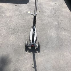 Black Scooter For Kids
