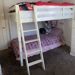 White Half Top "Full' Loft, Lower "Queen" Loft