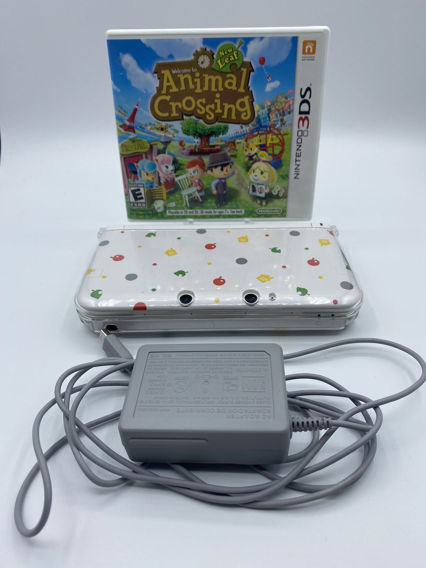 Nintendo 3DS XL Animal Crossing Limited Edition Handheld Console & Complete Game