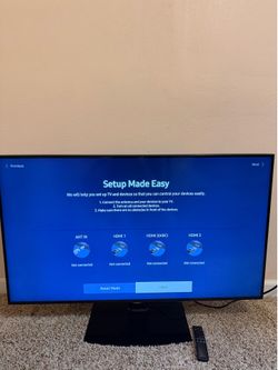 Samsung 43” Crystal UHD Smart TV