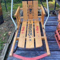 Antique Snow Sled 