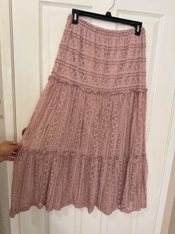 Lace maxi Skirt