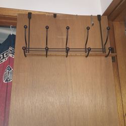 Over The Door Hanger 5 Double Hooks