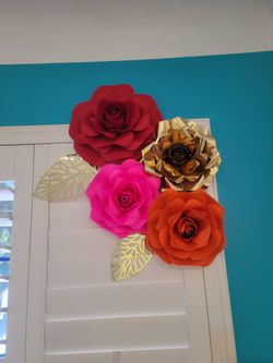 Paper Flowers. Flores De Papel.