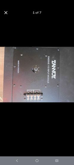 Tannoy passive subwoofers 10 inch 110 input module