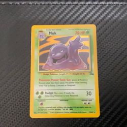 Muk Vintage Pokémon Card