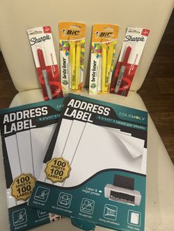 8x5, 11 Address Labels