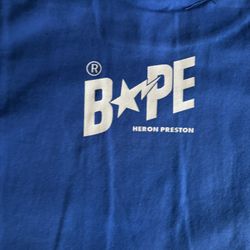 Bape X Heron Preston