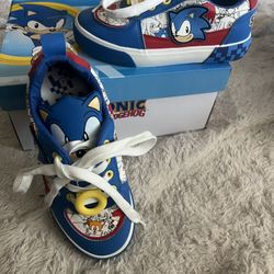 Sonic Shoes Size 1 Boys 