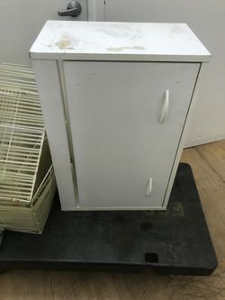 White shoe rack wood