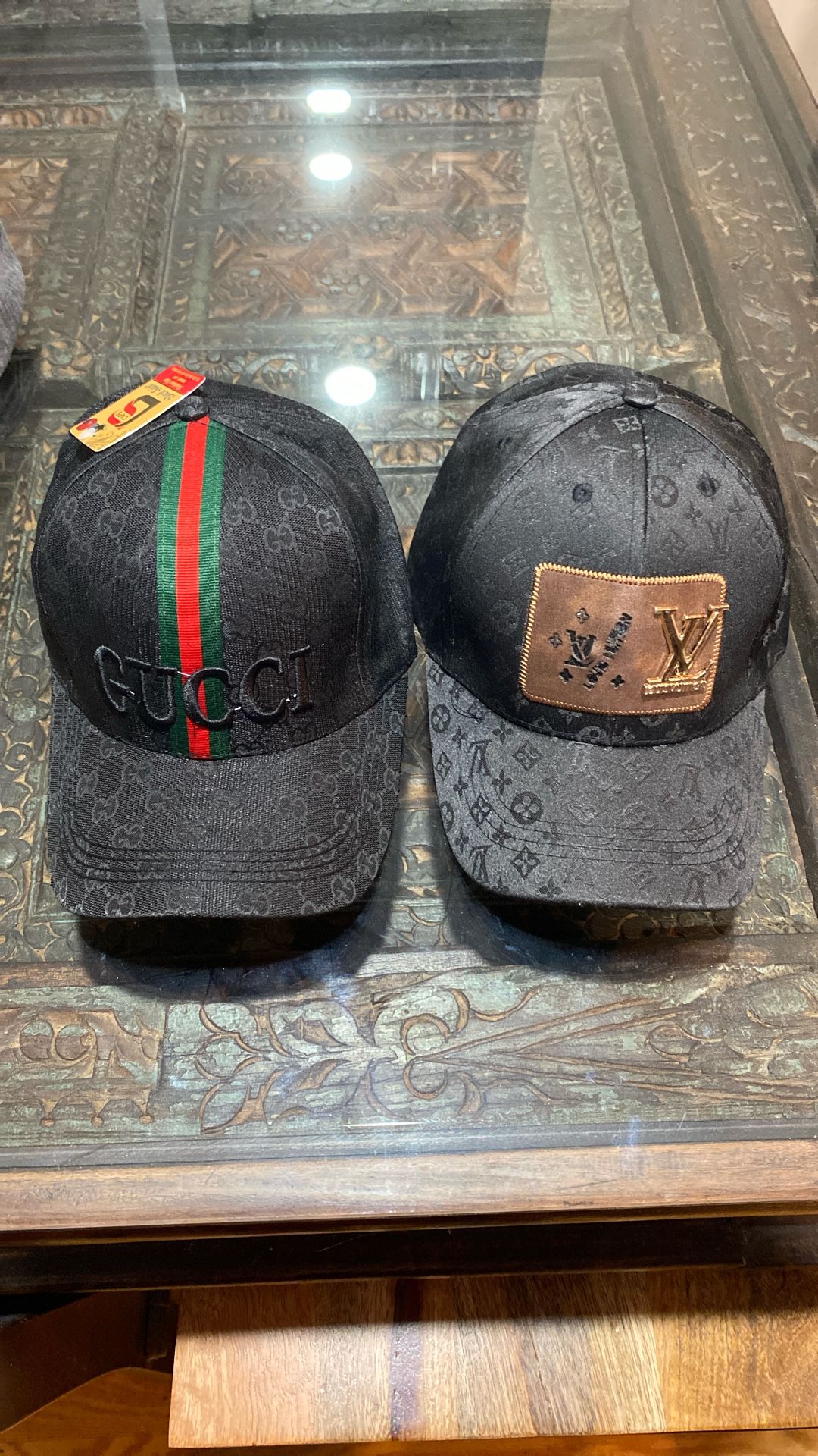 (3) BRAND NEW Louis Vuitton Gucci !! BASEBALL HATS / Caps Wont Last!