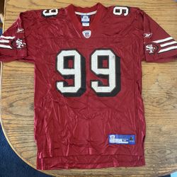 Reebok Lawson #99 Vintage Football San Francisco 49ers On Field Jersey Size M In Great Condition