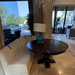 Solid Wood Round Dining Table