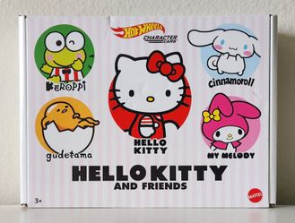 Hot Wheels Hello Kitty And Friends Character Cars Collection. 