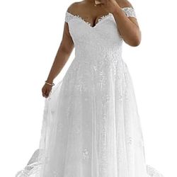 Never Worn Wedding Dress 