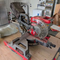 7-1/4" Dual bevel Compound Slider Miter Saw (Chop Saw) - Very Lightly Used 