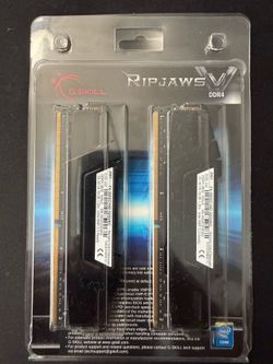 G.SKILL RipjawsV Series DDR4 RAM (XMP) 32GB (2x16GB) 3600MT/s CL16-19-19-39 1.35V