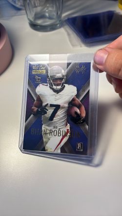 2023 Bijan Robinson ROOKIE WILD CARD X-PLODE 5/10 NUMBERED