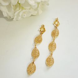 14k Gold Earrings 