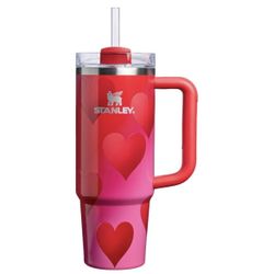 Stanley Valentine Heart 40oz Tumbler